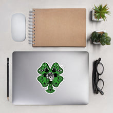 Load image into Gallery viewer, Angry Karma Ink-CLOVER 2-Bubble-free stickers