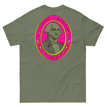 Load image into Gallery viewer, Angry Karma Ink-GEROGE WASHINGTON-PINK-Men's classic tee