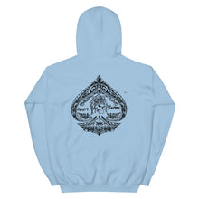 Load image into Gallery viewer, Angry Karma Ink-SPADE SKULL-Unisex Hoodie