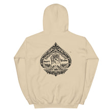 Load image into Gallery viewer, Angry Karma Ink-SPADE SKULL-Unisex Hoodie