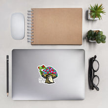 Load image into Gallery viewer, Angry Karma Ink-FROG-Bubble-free stickers
