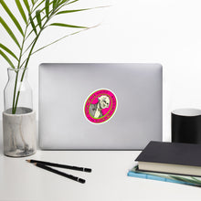 Load image into Gallery viewer, Angry Karma Ink-GEROGE WASHINGTON-PINK-Bubble-free stickers
