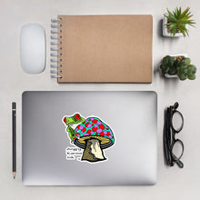 Load image into Gallery viewer, Angry Karma Ink-FROG-Bubble-free stickers
