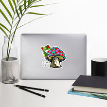 Load image into Gallery viewer, Angry Karma Ink-FROG-Bubble-free stickers
