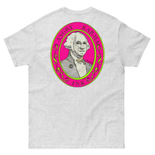 Load image into Gallery viewer, Angry Karma Ink-GEROGE WASHINGTON-PINK-Men&#39;s classic tee
