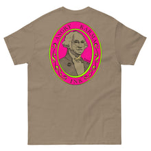 Load image into Gallery viewer, Angry Karma Ink-GEROGE WASHINGTON-PINK-Men&#39;s classic tee
