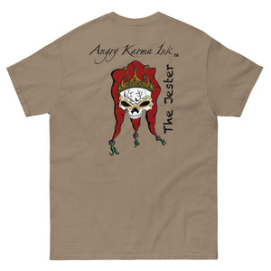 Angry Karma Ink-THE JESTER-Men's classic tee