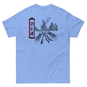 Angry Karma Ink-JOSH DUNN-LION FISH-Men's classic tee