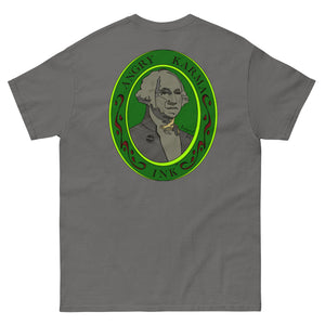 Angry Karma Ink-GEROGE WASHINGTON-GREEN-Men's classic tee