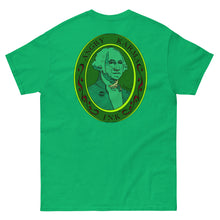 Load image into Gallery viewer, Angry Karma Ink-GEROGE WASHINGTON-GREEN-Men&#39;s classic tee
