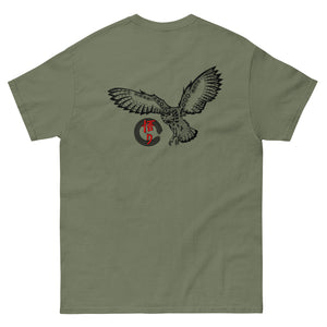 Angry Karma Ink-SHAUN SEUFERT-OWL-Men's classic tee