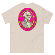 Load image into Gallery viewer, Angry Karma Ink-GEROGE WASHINGTON-PINK-Men&#39;s classic tee
