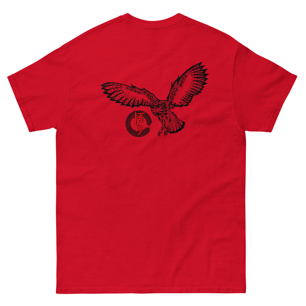 Angry Karma Ink-SHAUN SEUFERT-OWL-Men's classic tee