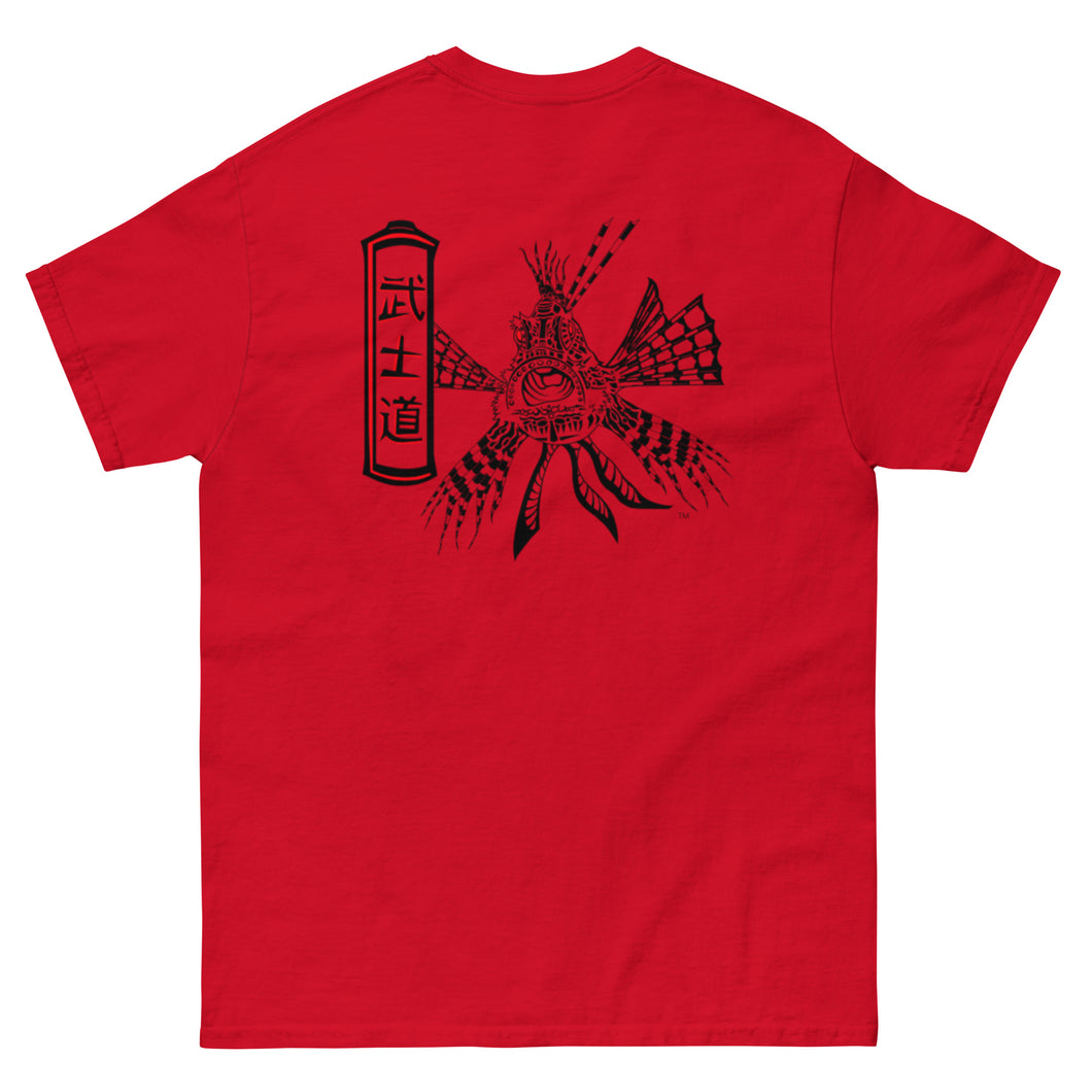 Angry Karma Ink-JOSH DUNN-LION FISH-Men's classic tee