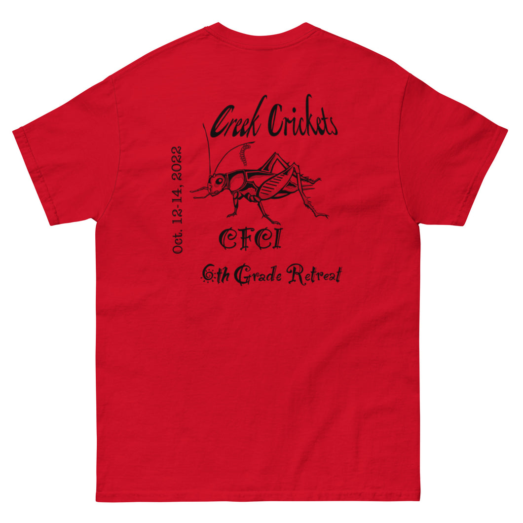 CFCI-CREEK CRICKETS-2022-Men's classic tee