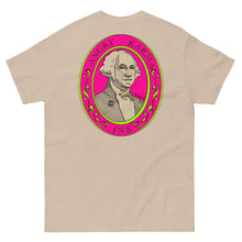 Load image into Gallery viewer, Angry Karma Ink-GEROGE WASHINGTON-PINK-Men&#39;s classic tee
