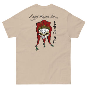 Angry Karma Ink-THE JESTER-Men's classic tee