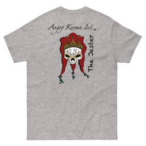 Angry Karma Ink-THE JESTER-Men's classic tee