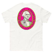 Load image into Gallery viewer, Angry Karma Ink-GEROGE WASHINGTON-PINK-Men&#39;s classic tee
